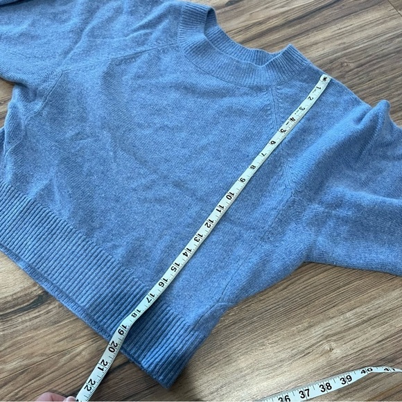 Vince Raglan Dolman Long Sleeve Wool Cashmere Blend Sweater - Picture 11 of 13